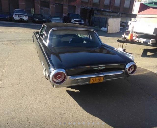 1962 Black Ford Thunderbird Coupe