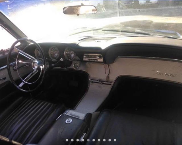 1962 Black Ford Thunderbird Coupe