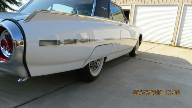 1962 Extreme White w/Black Top Ford Thunderbird aka: Bullet Bird