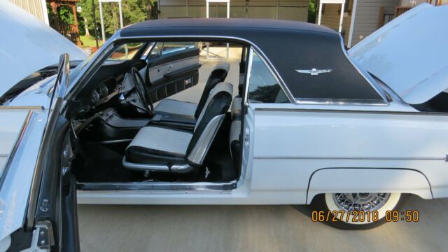 1962 Extreme White w/Black Top Ford Thunderbird aka: Bullet Bird