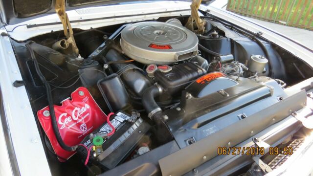1962 Extreme White w/Black Top Ford Thunderbird aka: Bullet Bird