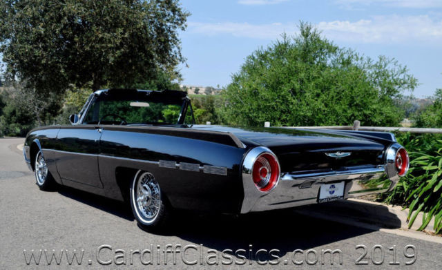 1962 Black Ford Thunderbird Convertible