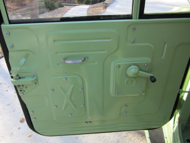 1962 Green Toyota Land Cruiser