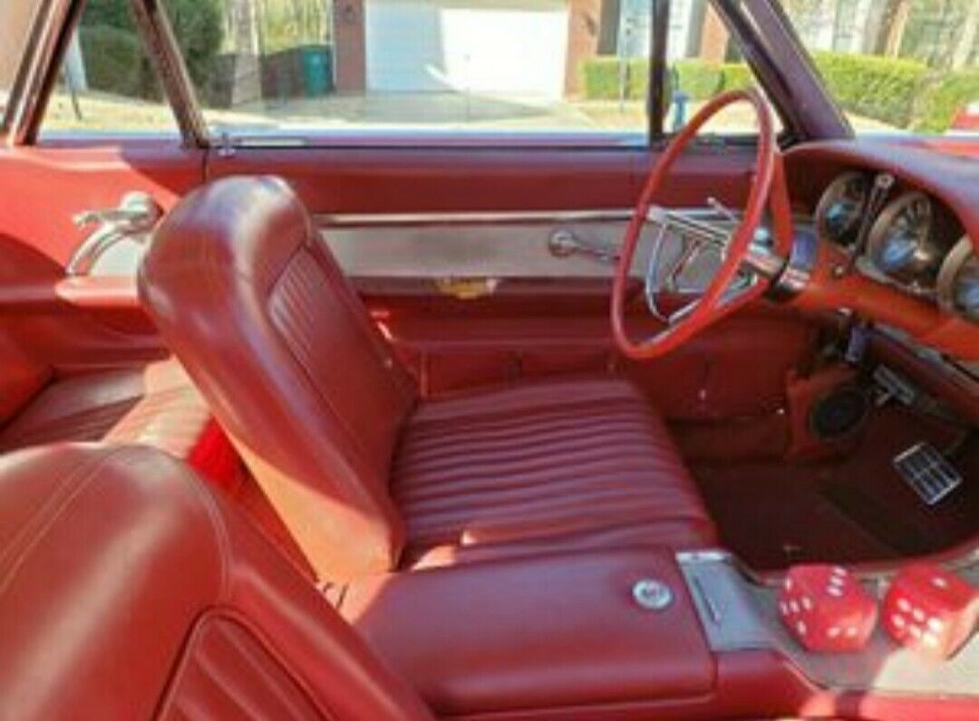 1962 Red Ford Thunderbird Coupe