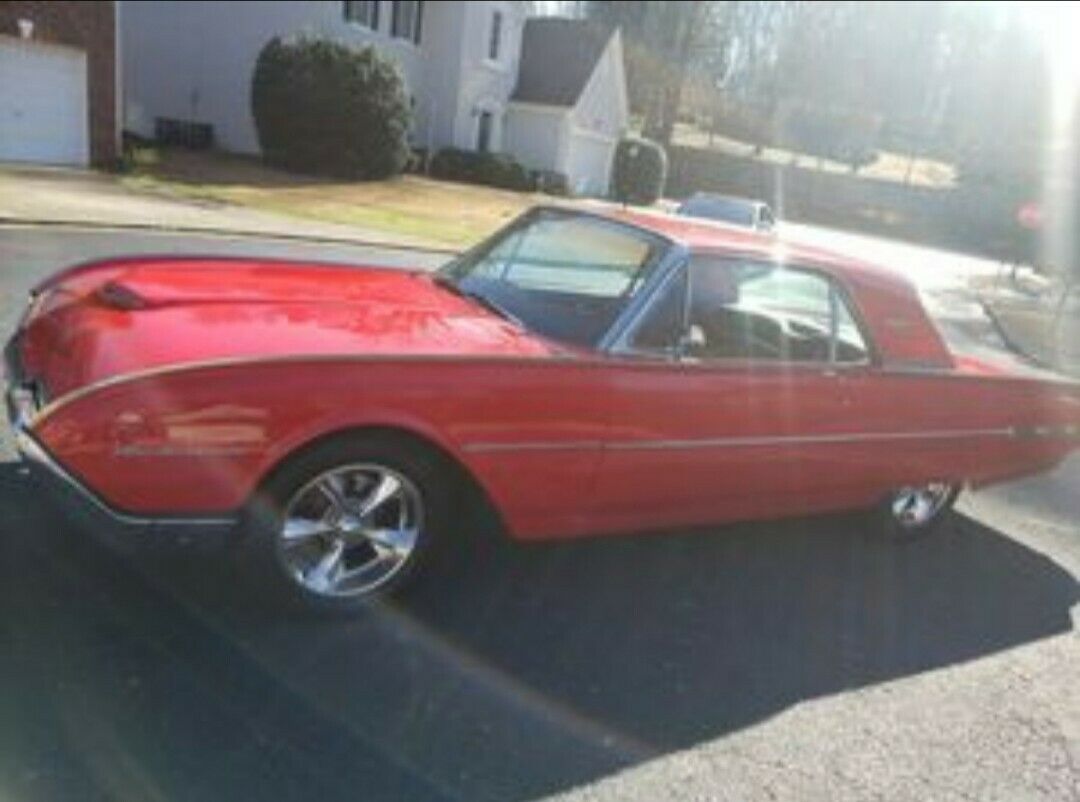 1962 Red Ford Thunderbird Coupe