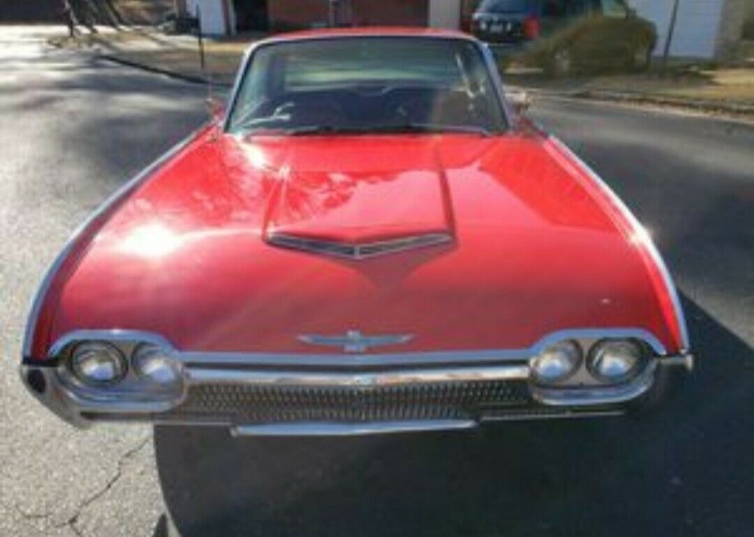 1962 Red Ford Thunderbird Coupe