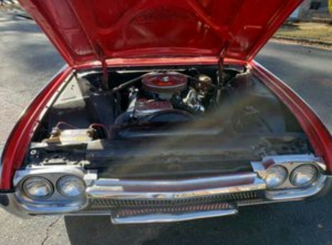 1962 Red Ford Thunderbird Coupe