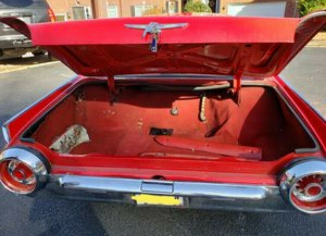1962 Red Ford Thunderbird Coupe