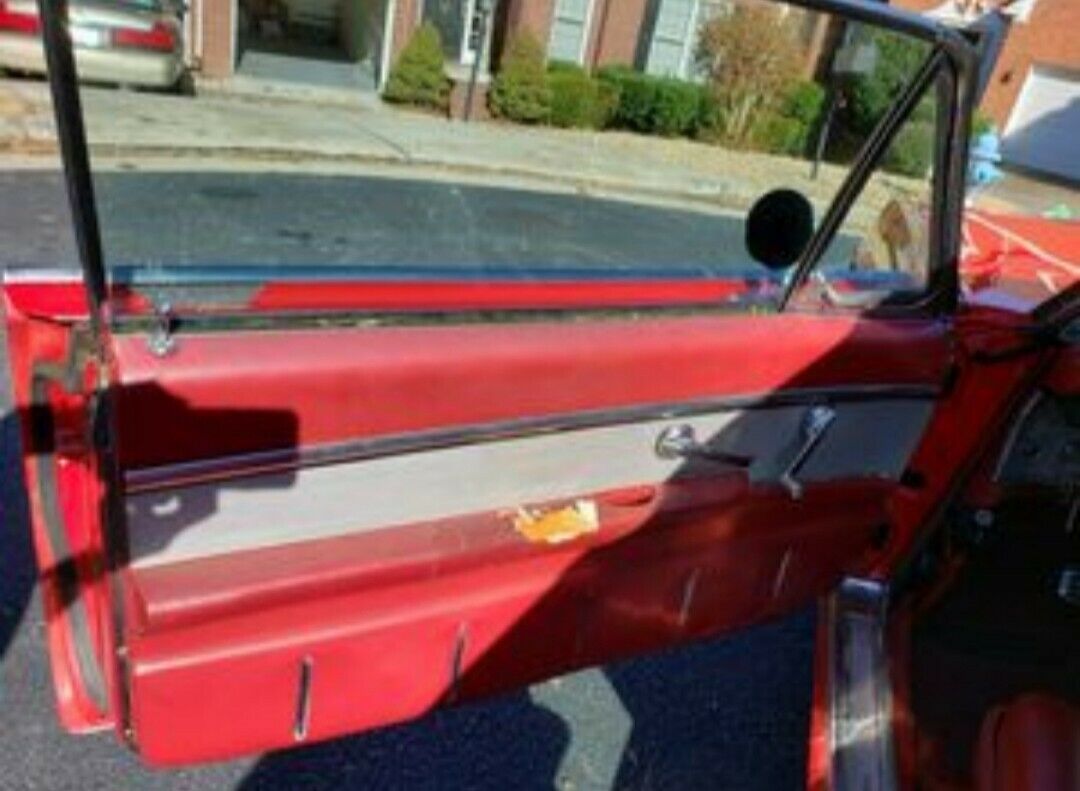 1962 Red Ford Thunderbird Coupe