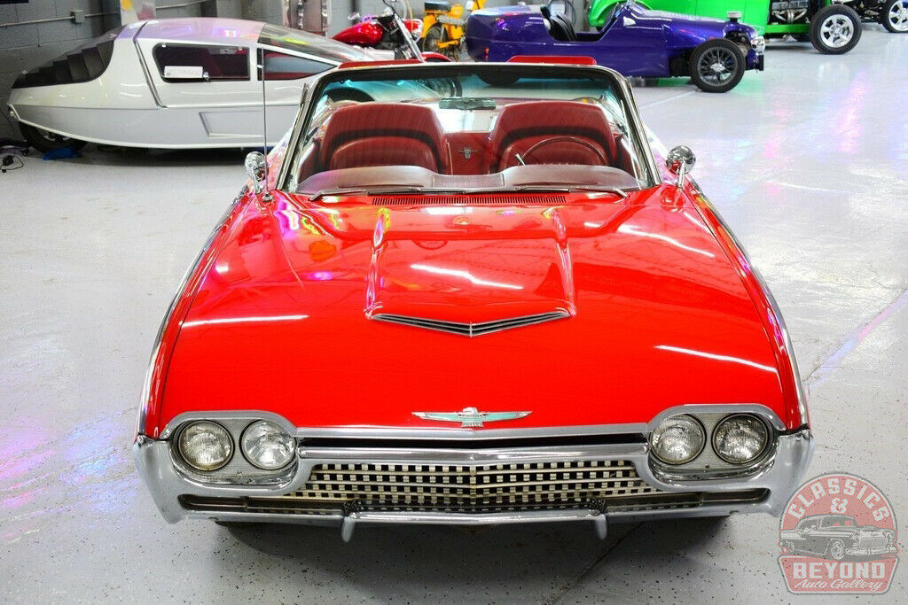 1962 Red Ford Thunderbird Convertible