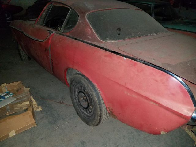 1962 Red Volvo P1800 Coupe