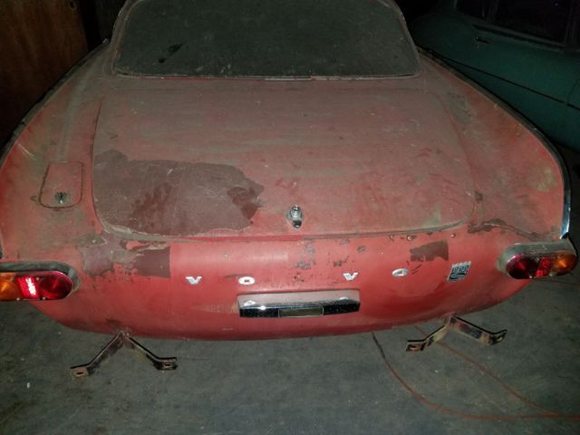 1962 Red Volvo P1800 Coupe