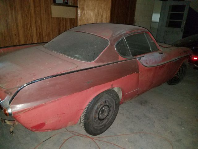 1962 Red Volvo P1800 Coupe