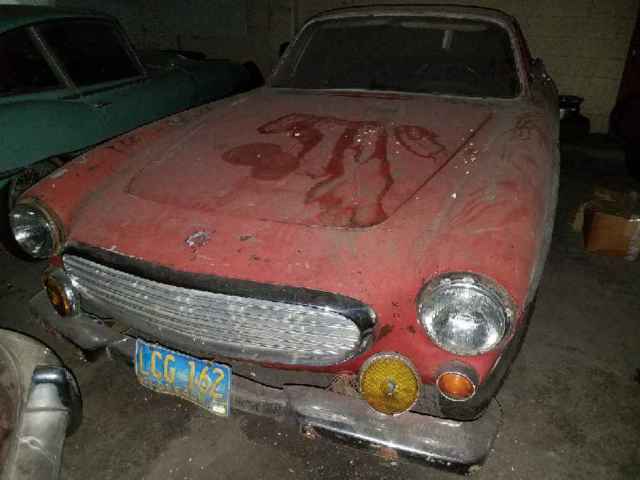 1962 Red Volvo P1800 Coupe