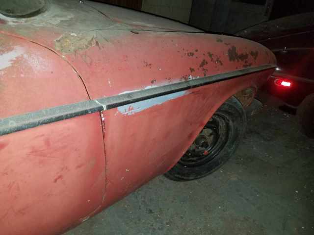 1962 Red Volvo P1800 Coupe