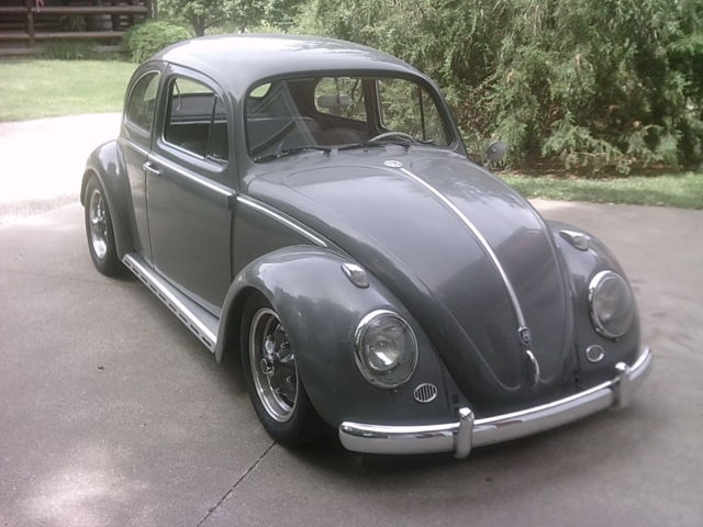 1962 Gray Volkswagen Beetle - Classic