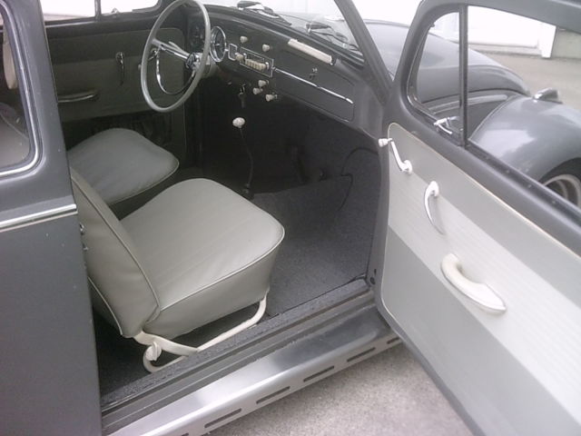 1962 Gray Volkswagen Beetle - Classic