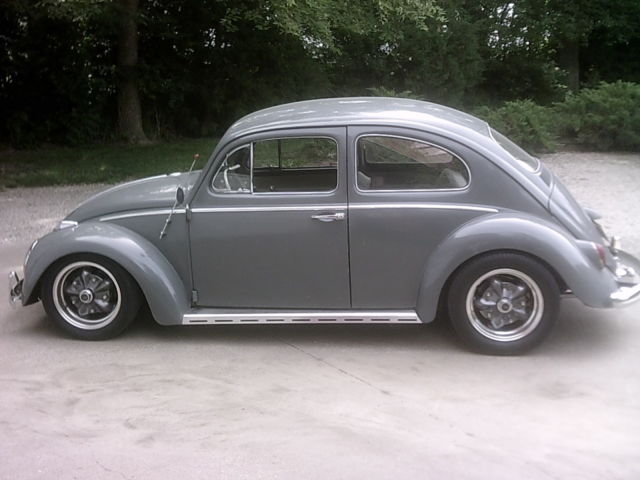 1962 Gray Volkswagen Beetle - Classic