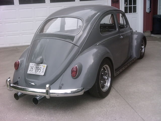 1962 Gray Volkswagen Beetle - Classic
