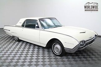 1962 White Ford Thunderbird