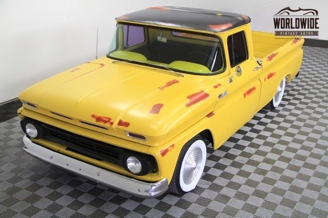 1962 Yellow Chevrolet C-10 Pickup Truck