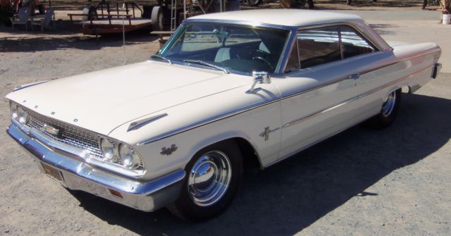 1963 Wimbledon White Ford Galaxie