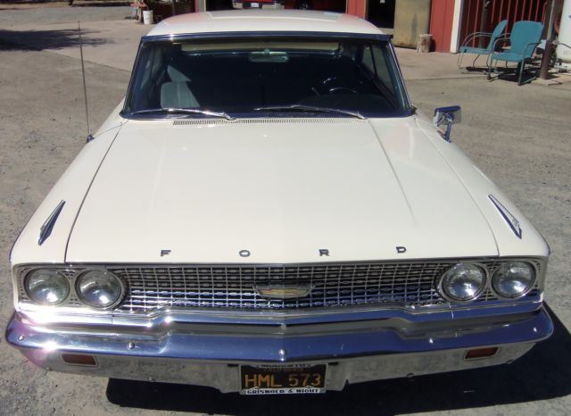 1963 Wimbledon White Ford Galaxie