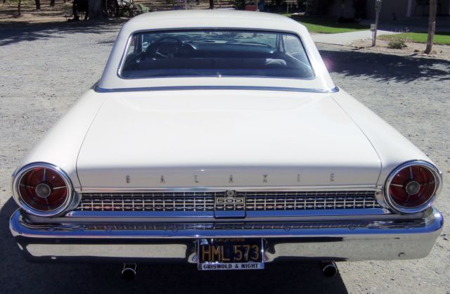 1963 Wimbledon White Ford Galaxie