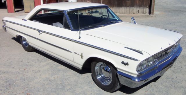 1963 Wimbledon White Ford Galaxie