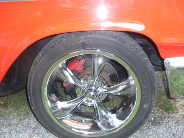 1963 red Ford Galaxie 2 dood HT fastback