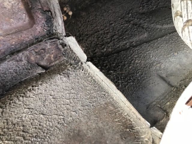 1963 White Ford Galaxie 2 door