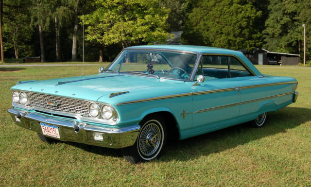 1963 Blue Ford Galaxie