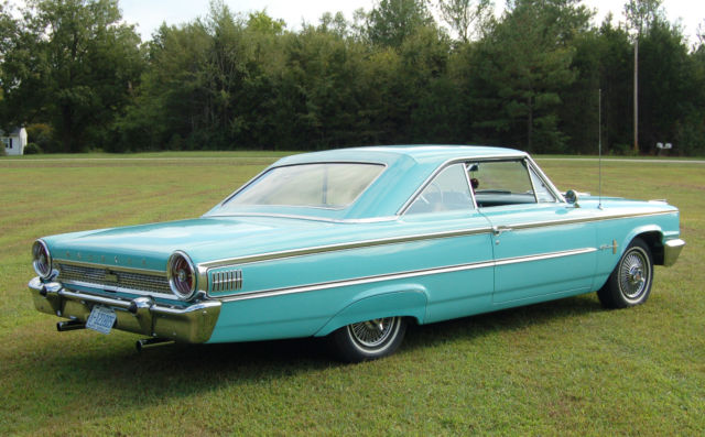 1963 Blue Ford Galaxie