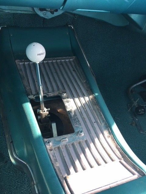 1963 Ming Green/Corinthian white top Ford Galaxie Fastback