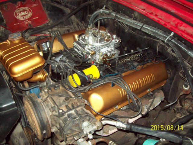 1963 Red Ford Galaxie Fastback