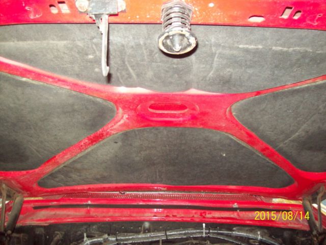 1963 Red Ford Galaxie Fastback