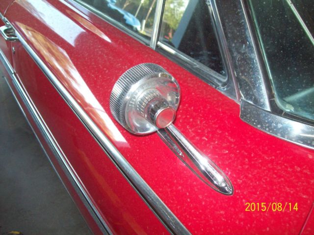 1963 Red Ford Galaxie Fastback