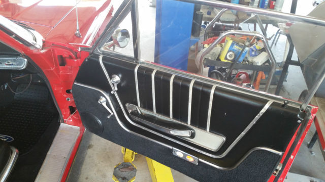 1963 Red Ford Galaxie Fastback