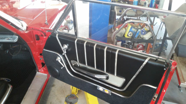 1963 Red Ford Galaxie Fastback