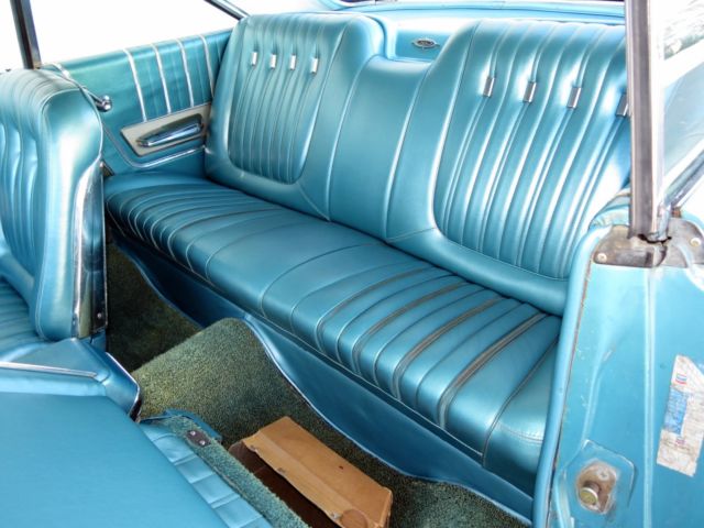 1963 Teal Ford Galaxie Fastback