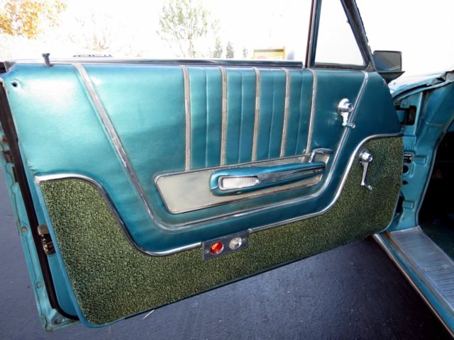 1963 Teal Ford Galaxie Fastback