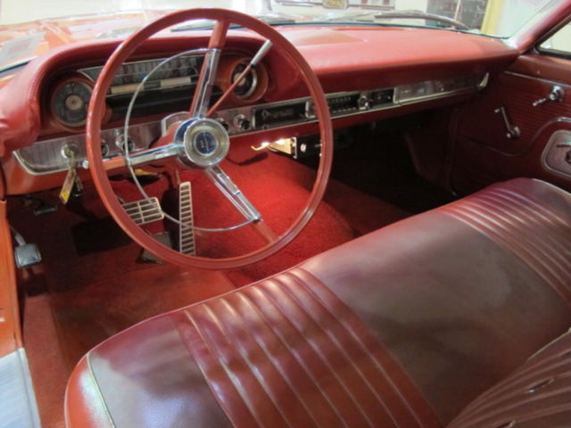 1963 Red Ford Galaxie