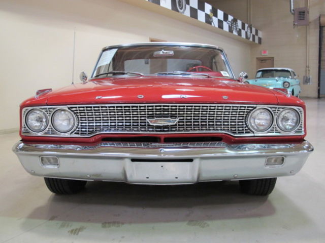 1963 Red Ford Galaxie