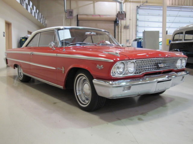 1963 Red Ford Galaxie
