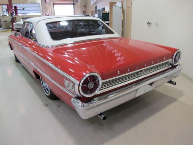 1963 Red Ford Galaxie