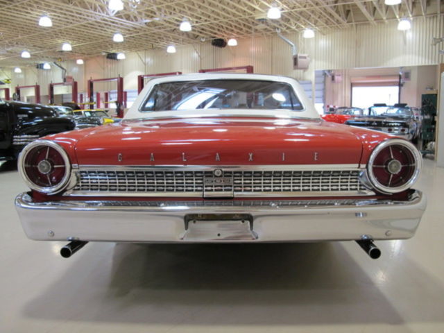 1963 Red Ford Galaxie