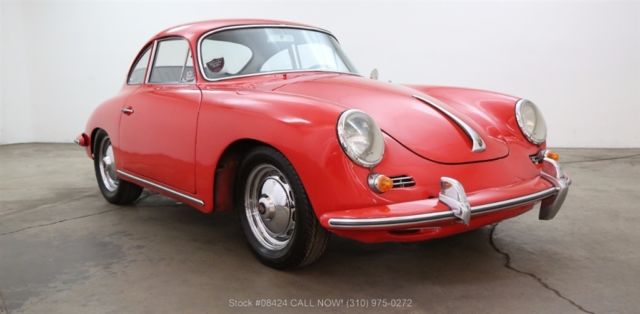 1963 Red Porsche 356