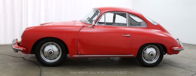 1963 Red Porsche 356