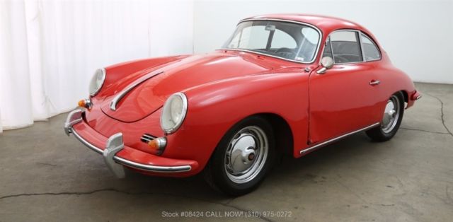 1963 Red Porsche 356