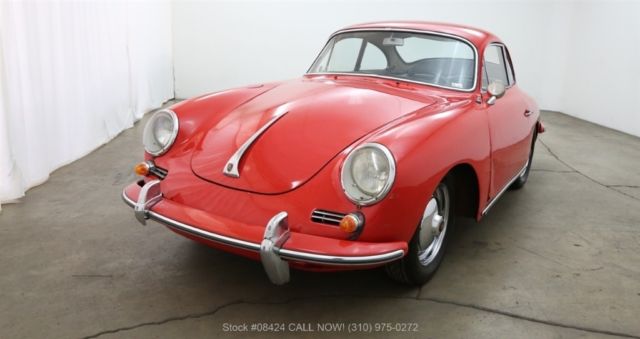1963 Red Porsche 356